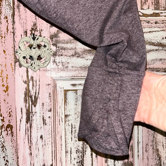 Athleta Burgundy/brown Pullover Hoodie - Picture 3 of 7